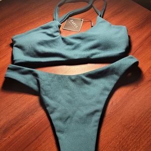 2 piece shoulder bikini
